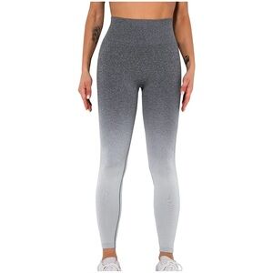 Gray Ultra Soft High Waisted Seamless Leggings